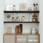 Vivelove Single Floating Shelves 48 Inches, 48 x 10 inch Deep x 1.8 in Thick, Long Wall Shelves Heavy Duty 80 lbs for Bedroom
