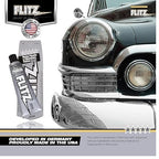 Flitz Metal Polish Paste - 5.29oz USA-Made Polish for Solid Chrome, Stainless Steel, & Aluminum - Non-Abrasive for Light Oxidation - Requires Manual Buffing - Not for Plated/Coated Surfaces (3 Pack)