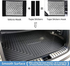 Universal Mesh Cargo Net for Car Trunk Storage,Elastic Small Automotive Cargo Net Pocket Wall Sticker Organizer Pouch Bag Stor