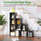 C&AHOME Cube Storage Organizer, 12-Cube Shelves Units, Closet Cabinet, DIY Plastic Modular Book Shelf, Ideal for Bedroom, Liv