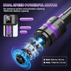 Handheld Vacuum Cordless Rechargeable 2-Speed Modes| 3-in-1 Portable Cordless Vacuum Cleaner with Charging Dock, for Car Home