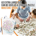 24pcs Mesh Zipper Pouch File Bags Puzzle Storage Bags, A3 17x12 Inches Large Reusable Zipper Pouches for Organizing Classroom