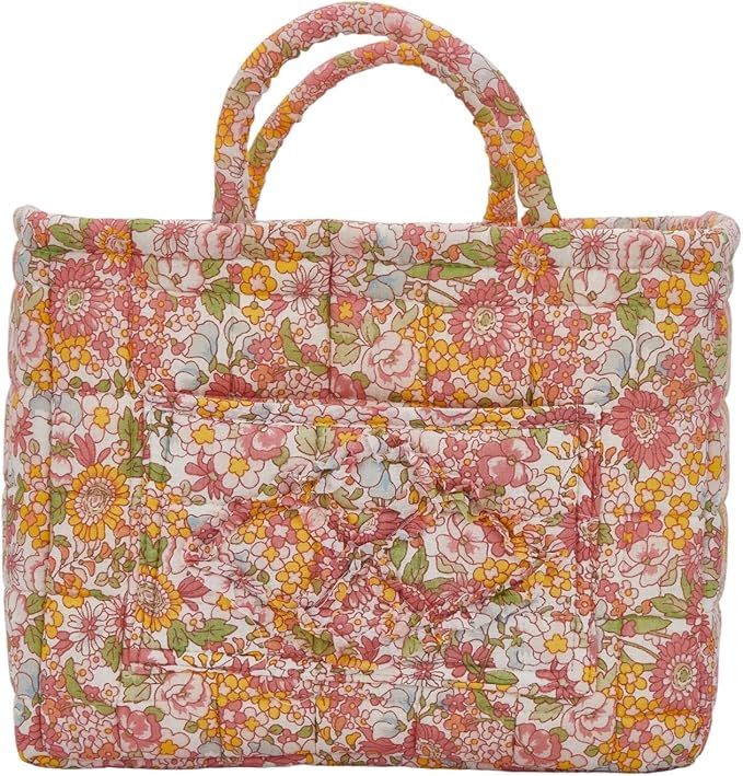 Boho Fabric Storage Basket, Large Capacity Laundry Basket, 12.2'' x 10.23'' x 10.23'' Collapsible Laundry Hamper with Easy Ca