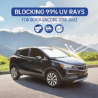 Car Window Shades for Buick Encore 2020-2025, Full Car Window Covers for Privacy, Sunshades for Encore Front Rear Windshield Side Windows to Block UV and Protect Privacy(8pcs)