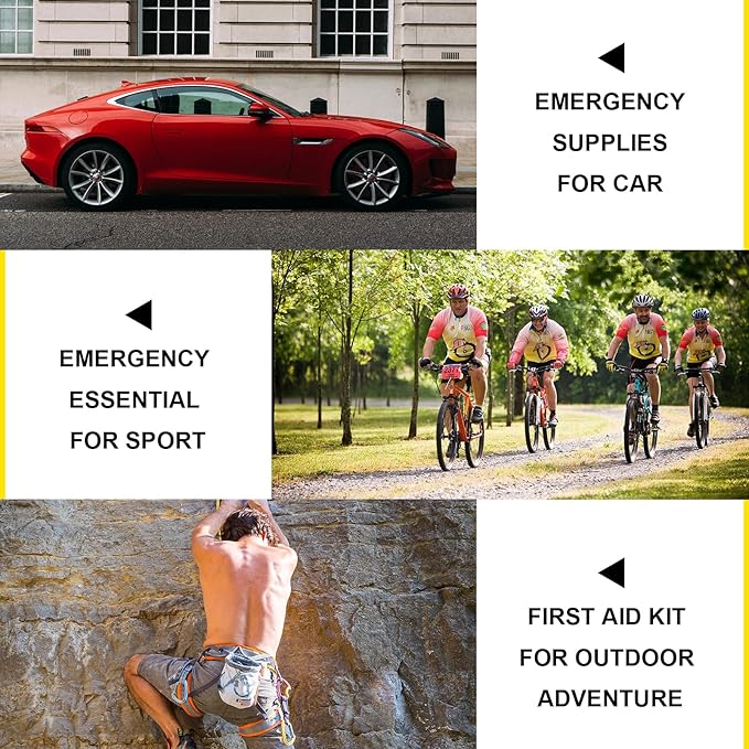 300Piece Small First Aid Kit Refill Supplies for Travel Mini Caming Emergency First Aid Kits Hiking Survival Essential Set fo