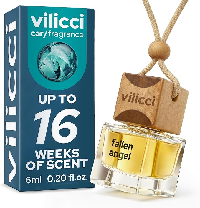 Vilicci Fallen Angel Car Air Freshener – Long Lasting Car Diffuser | Vegan & Cruelty-Free Oil Ingredients | Refreshing & Odor