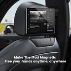 Nillkin iPad Magnetic Wall Mount Holder, Tablet Holder Magnets Mount for Kitchen car,Kids,Bathroom, Car headrest Backseat, Mount for Apple TV, Router, Smart Home hub, Photo