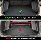 LASFIT Floor Mats & Trunk Mat for Honda CR-V 2017-2022 (NOT for Hybrid), All Weather Protection TPE Floor Liners 1st & 2nd Row & Cargo Mat Full Set, Black