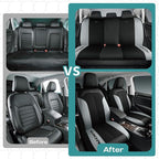 Skechers Car Seat Covers,GOGA Mat Oxford Cloth Seat Covers,Waterproof Car Seat Covers Front Seats,Automotive Universal Fit Se