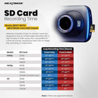 Nextbase 422GW Dash Cam Front + Rear Window Camera with 32GB SD Card - Full 1440p/30fps Quad HD Small in Car- WiFi Bluetooth 