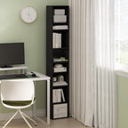 Furinno PASIR Book Shelf, 8-Tier Bookshelf, Bookcase with Open Shelf, 9.3 x 11.8 x 70.9, for Living Room, Bedroom, Home Offic