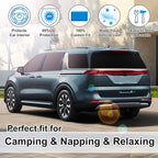 TINGLU Window Shades for Kia Carnival 2022-2026 8PCS Accessories Car Side Full Windows Rear Triangular Windshield Sun Shade Sun UV Rays & Privacy Protection for Camping,Napping,and Relaxing