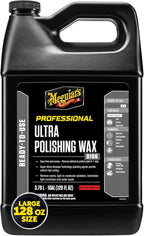 Meguiar's Professional Ultra Polishing Wax D16601 - Premium Scratch Removal, Car Polish, and Car Wax in One - One-Step Cleaner Wax that's Easy to Use - Restores Clarity and Shine, 128 Oz, 1 Gal