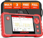 Launch Crp123 V2.0 Obd2 Scanner, 2026 Engine/Abs/SRS/Transmission Car Diagnostic Tool with Oil Reset/Throttle Adaption/SAS