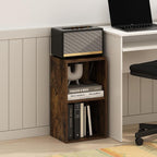 Furinno PASIR Book Shelf, 2-Tier Modern Bookshelf, Open Shelves Bookcase 9 x 12 x 21, Easy Assembly, for Living Room, Bedroom