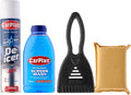 CarPlan Winter Essentials Kit, 4 Piece Set - Ice Scraper, De-Icer Spray, Windshield Washer Fluid & Window Demister Pad