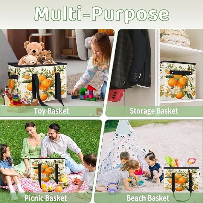 Reusable Grocery Bags Heavy Duty Shopping Bags Foldable Large Tote Bags with Long Handles & Hard Bottom