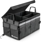 Starling's Car Trunk Organizer Super Strong, Foldable Storage Cargo Box for SUV, Auto, Truck Nonslip Waterproof Bottom, Fits