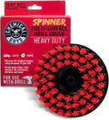 Chemical Guys ACC508 Heavy Duty Spinner Multi-Surface Drill Brush Attachment (Fits Any Standard Drill - Power Scrubber Remove