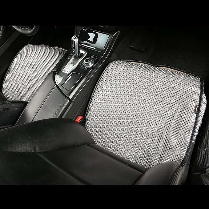 Auto Newer Breathable Universal Four Seasons Car Seat Covers, Luxury Include Front Car Seat Protector and RearCar Seat Cushio