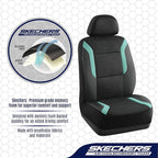 Skechers Memory Foam Car Seat Covers, Air Cool Mesh Thick Seat Covers,Car Seat Covers Front Seats Airbag Compatible, Automoti