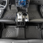 Floor Mats Compatible with 2022-2025 2026 Hyundai Tucson Trunk Mat Cargo Liner Cargo Mat TPE All Weather Back Seat Cover Protector 2024 Tucson Accessories(Floor Mats+Backrest Mats+Trunk Mat)