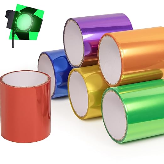 Lypumso Color Transform Light Filters, DIY Self Adhesive Car Light Tint Repair Tape for Headlight Fog Tail Lights, Transparent Outdoor Lights Window Home Decor Vinyl Wrap Film (Green, 4in x 20ft)