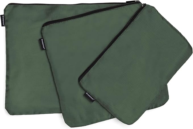 Brookstone Packing Cubes - 6 Piece Compression Packing Cubes for Travel Essentials - Luggage Sets Cube Storage Organizer Bags