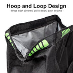 Car Trash Can, Car Trash Bag Hanging, 3.5 Gallons Ultra Large Capacity Organizer and Storage with Adjustable Straps, Leakproof Lining (Pack of 4)