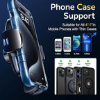 TICILFO Phone Holders for Your Car [Gooseneck Flexible] Phone Stand for Car Dashboard Windshield Automotive Accessories [Strong Suction Cup] Cell Phone Car Mount for All iPhone Android Smartphone