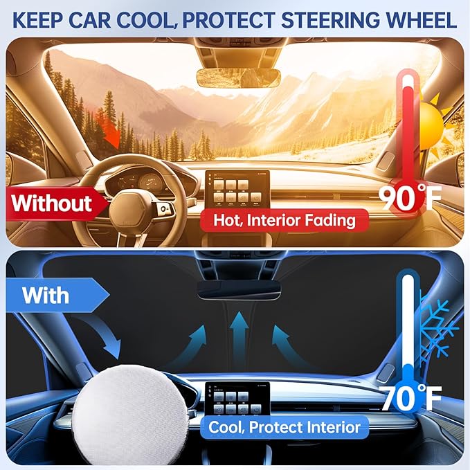 Car Window Shades for Mazda CX-50 2023-2026, Full Car Window Covers for Privacy, Sunshades for CX-50 Front Rear Windshield Side Windows to Block UV and Protect Privacy(8pcs)
