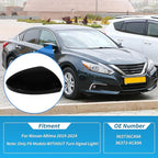 Motoforti Right Side Wing Mirror Cover for Nissan Altima 2019-2024, Car Rear View Mirror Cover Cap No.963736CA9A, Car Exterior Door Side Rearview Mirror Cap Mirror Housing, Glossy Black
