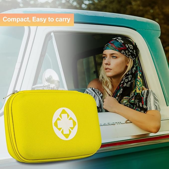 276PCS Hiking First Aid Kit for Home Personal Emergency Supplies Compact Bag for Backpack, First Aid Essentials Survival Kit 