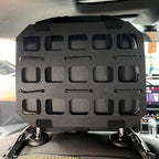 Vehicle MOLLE Panel Car Visor Organizer Storage Rack Rigid Insert Panel for Backpack Tactical Accessories Gear Holder Molle Pouches EDC Gadgets Small Tools Pens Sunglasses