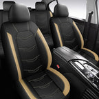 Seat Covers,Sport and Breathable Seat Covers,Anti-Slip Universal Fit Car Seat Covers Full Set for Cars Sedans SUV and Truck(F