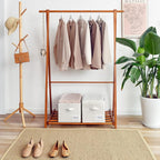 GRANNY SAYS Cloth Storage Bin with Label Holder, Closet Organizers and Storage Shelves, Sweater Storage Boxes for Closet Room