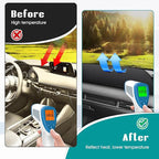 FIILINES Dash Cover for 2019-2026 Mazda 3, Dashboard Mat Accessories Dash Cover Sunshade Nonslip Mesh Protector No Glare Blac