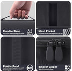 khanka Stroage Case for HALO Bolt Ultimate 2.0/HALO Bolt Air +1750 Portable Car Battery Jump Starter,Case Only (Black)