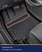 CreekT® for Hyundai Kona Floor Mats 2018-2023 (No for EV),All Weather Heavy Duty Waterproof Floor mats & Cargo Liner for Hyundai Kona Accessories 2023 2022 2021 2020 2019 2018 SE SEL Limited Preferred