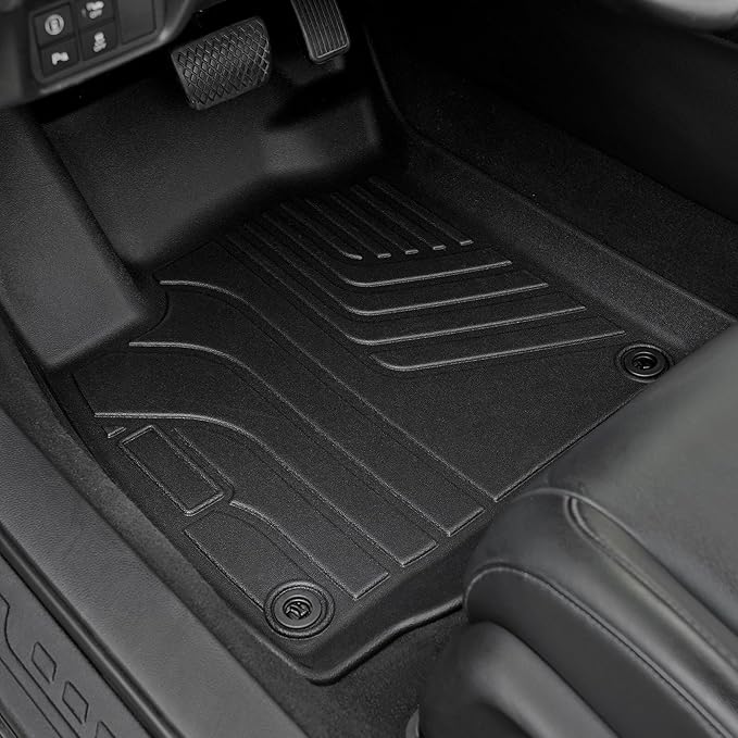 Floor Mats for Honda Accord 2018-2022, All Weather Floor Mats Trunk Cargo Liner and Door Sill Guards Accessories, Full Coverage Set