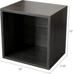 FUSUNBAO Magic DIY Cube Storage Organizer Stackable Cubes for Home Books Clothes Toy-Modular Cubby Storage System-Office Cubi