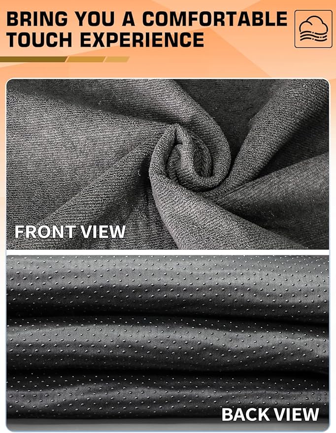 Waterproof Towel Car Seat Cover, 1200g Heavy-Duty Sweat Protection for Yoga, Swimming & Beach, Universal Non-Slip Seat Protec