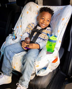 Niko Easy-Wash Children's Car Seat Cover & Liner - 100% Cotton Jersey - Owl Cream/Multi - Fits Most Toddler Car Seats - Unive