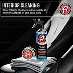 Adam's Essential Car Wash Kit (24-Item) - Auto Detailing Car Care Cleaning Kit with Foam Gun & Bucket Car & Truck Lovers, Dad