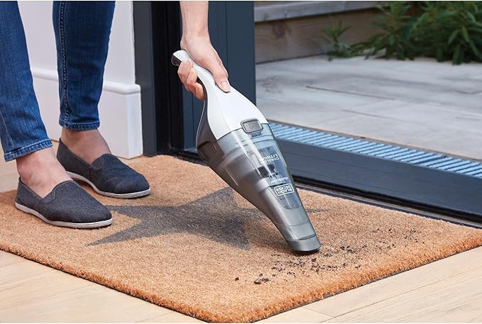 BLACK+DECKER dustbuster Cordless Handheld Vacuum, Portable Car Vacuum Cordless Rechargeable, Wall Mount, Strong Suction Quick