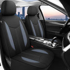 CAROMOP Neoprene Car Seat Cover 2 Front Seats, Waterproof Seat Covers for Cars, Universal Fit for Most Car Interior Covers-Se