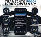 BlueDriver Bluetooth Pro OBDII Scan Tool for iPhone & Android - No Subscription Fee - OBD2 Car Scanner and Code Reader -