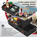 Truck Under Bench Seat Storage with Removable Divider for Ford F150, Chevy Silverado Under the Seat Organizer and Underseat