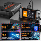 2025 FOXWELL NT716 OBD2 Scanner Bidirectional Control 9+ Resets Scan Tool ABS SRS Transmission Engine Diagnostic Code Reader