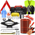 Roadside Emergency Kit with Scissor Jack for Car Safety Kit Emergency Roadside Kit for Car
